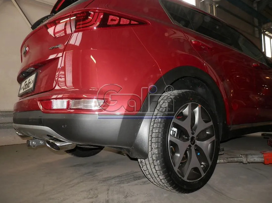 Фаркоп Galia оцинкованный для Kia Sportage IV до рестайлинга 2016-2018. Артикул H095C