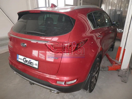 Фаркоп Galia оцинкованный для Kia Sportage IV до рестайлинга 2016-2018. Артикул H095C