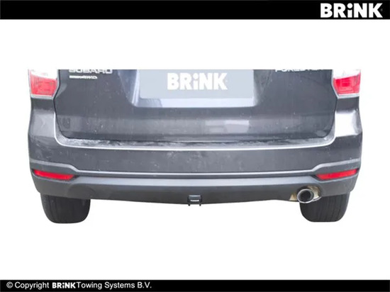 Фаркоп Brink (Thule) для Subaru Forester IV 2013-2018. Быстросъемный крюк. Артикул 570100