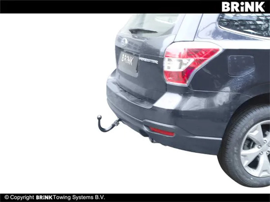 Фаркоп Brink (Thule) для Subaru Forester IV 2013-2018. Быстросъемный крюк. Артикул 570100