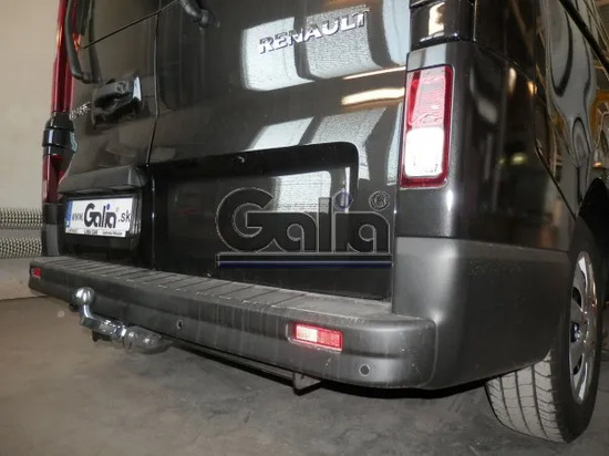Фаркоп Galia оцинкованный для Renault Trafic III 2014-2022. Быстросъемный крюк. Артикул O066C