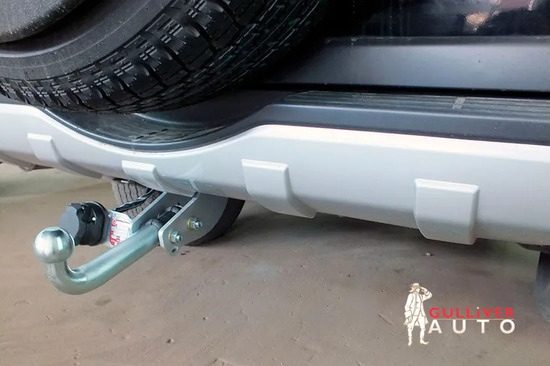 Фаркоп Galia оцинкованный для Mitsubishi Pajero III V7 3/5-дв. 2000-2006. Артикул M082A