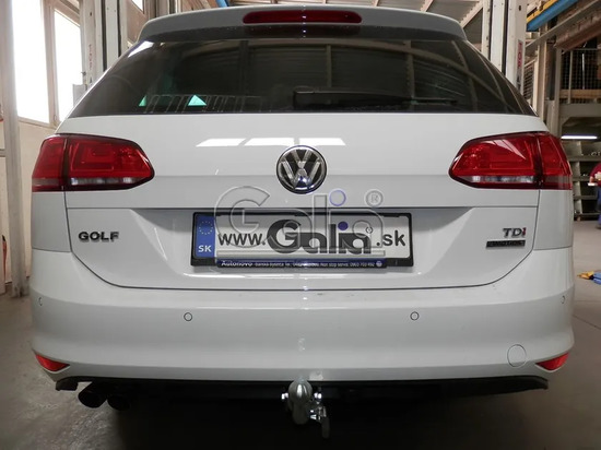Фаркоп Galia оцинкованный для Volkswagen Golf VII универсал 2/4WD 2012-2020. Артикул V073A