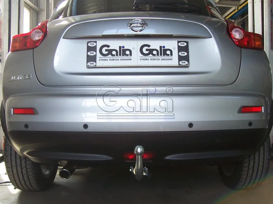 Фаркоп Galia оцинкованный для Nissan Juke 2WD 2010-2014. Быстросъемный крюк. Артикул N053C