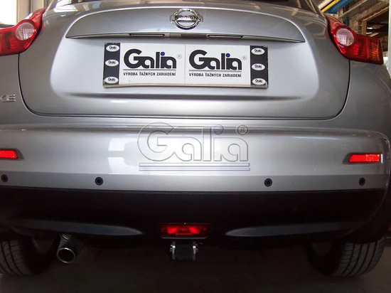 Фаркоп Galia оцинкованный для Nissan Juke 2WD 2010-2014. Быстросъемный крюк. Артикул N053C