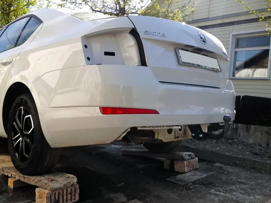 Фаркоп AvtoS для Skoda Octavia A7 универсал 2013-2020. Артикул SK 10