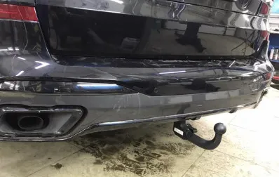 Фаркоп Steinhof для BMW X5 G05 2018-2022 (вкл. M Pakiet). Быстросъемный крюк. Артикул B-089