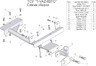 Фаркоп Tavials (Лидер-Плюс) (со съемным шаром) для Lada Kalina II 2013-2016. Фланцевое крепление. Артикул T-VAZ-02FC