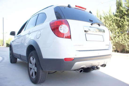 Фаркоп Aragon (быстросъемный крюк, горизонтальное крепление) для Chevrolet Captiva 2013-2016. Артикул E1000AS