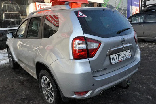 Фаркоп Лидер-Плюс для Nissan Terrano III 2014-2022. Артикул R115-A