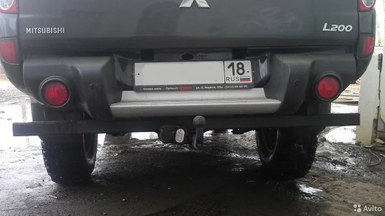Фаркоп AvtoS для Mitsubishi L200 IV 2006-2015. Артикул MI 18