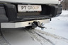 Фаркоп PT Group для Toyota Hilux VIII 2015-2022 с хромированной накладкой. Артикул 09121501