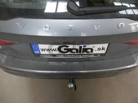 Фаркоп Galia оцинкованный для Volvo S60 III 2018-2022. Быстросъемный крюк. Артикул V089C