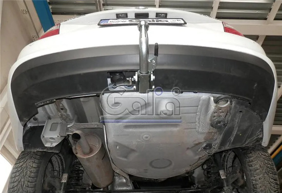 Фаркоп Galia оцинкованный для Seat Toledo IV седан 2013-2022. Быстросъемный крюк. Артикул S104C