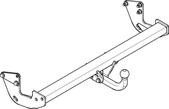 Фаркоп Westfalia для Mercedes-Benz Vito W639 2004-2014. Артикул 313435600001