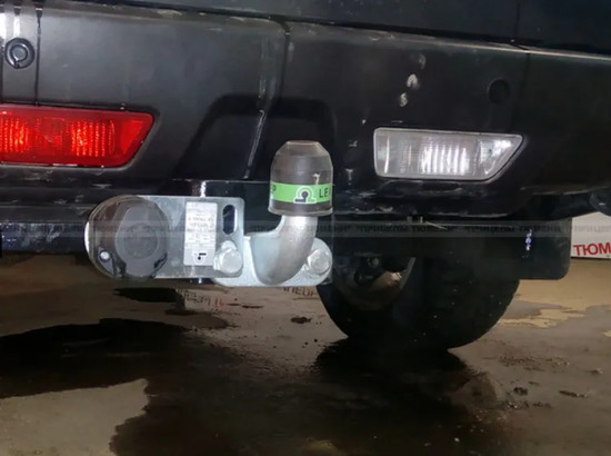 Фаркоп Лидер-Плюс для Nissan X-Trail T31 2007-2014. Фланцевое крепление. Артикул N103-F