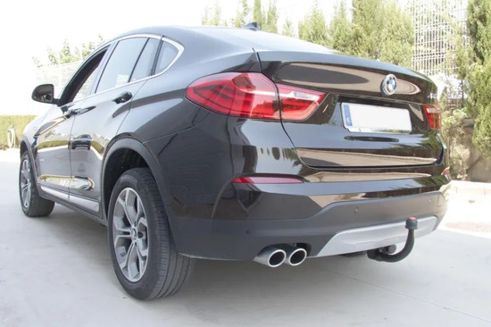 Фаркоп Aragon (быстросъемный крюк, вертикальное крепление) для BMW X4 F26 2014-2022. Артикул E0812AV