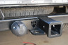 Фаркоп Bizon для Mazda BT-50 II 2011-2022 с накладкой из нержавеющей стали. Быстросъемный крюк. Артикул FA 0829-E(N)