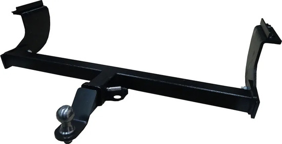 Фаркоп Bizon для Mazda BT-50 II 2011-2022 с накладкой из нержавеющей стали. Быстросъемный крюк. Артикул FA 0829-E(N)