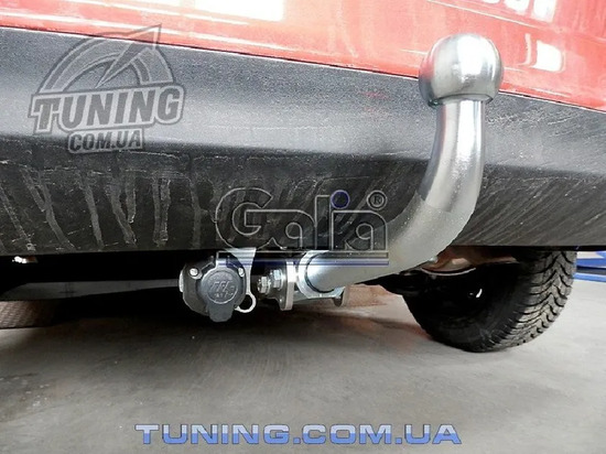 Фаркоп Galia оцинкованный для Ford B-Max 2012-2022. Быстросъемный крюк. Артикул F118C