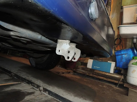 Фаркоп Galia оцинкованный для Subaru Outback II 4WD 1999-2003. Быстросъемный крюк. Артикул S047C