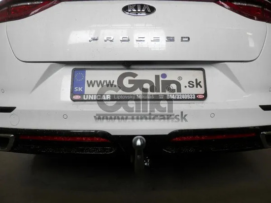 Фаркоп Galia оцинкованный для Kia ProCeed III 2018-2022. Артикул K047C