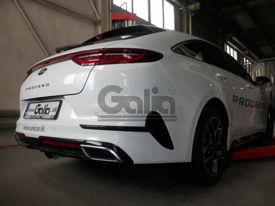 Фаркоп Galia оцинкованный для Kia ProCeed III 2018-2022. Артикул K047C