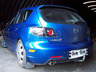 Фаркоп Galia оцинкованный для Mazda 3 II хэтчбек 2009-2013. Быстросъемный крюк. Артикул M106C