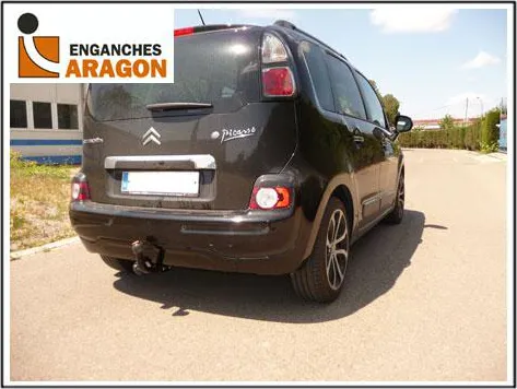 Фаркоп Aragon для Citroen C3 Picasso 2009-2022. Артикул E1223AA