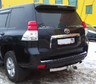 Фаркоп Baltex для Toyota Land Cruiser Prado 150 2009-2022 (с декор. пластиной) Фланцевое крепление. Артикул Y13A