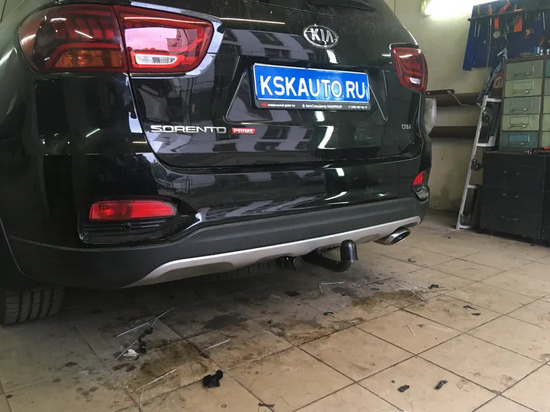 Фаркоп Auto-Hak для Kia Sorento III Prime 2014-2020 Быстросъемный крюк. Артикул T 71V