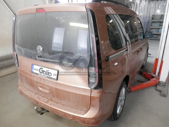 Фаркоп Galia оцинкованный для Volkswagen Caddy V 2020-2022. Быстросъемный крюк. Артикул V090C