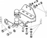 Фаркоп Мотодор для Toyota Land Cruiser 300 2021-2022. Фланцевое крепление. Артикул 92524-FE