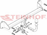 Фаркоп Steinhof для BMW 2 Gran Tourer (F46) 2015-2022. Артикул B-080