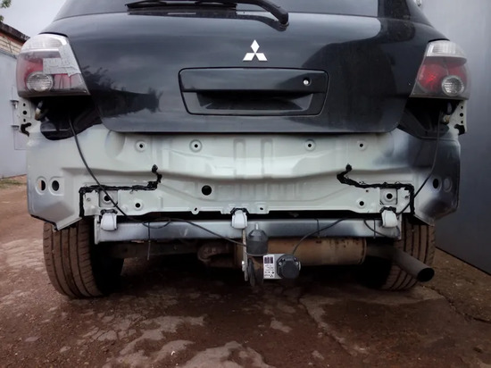 Фаркоп AvtoS для Mitsubishi Outlander I 2003-2007. Артикул MI 24