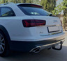 Фаркоп Aragon для Audi A6 C7 рестайлинг 2014-2018 (вкл. Quattro / S-Line) Быстросъемный крюк. Артикул E0405DV