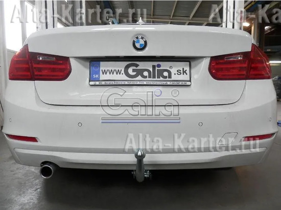 Фаркоп Galia оцинкованный для BMW 3-серия F34 Gran Turismo хэтчбек 2013-2020. Быстросъемный крюк. Артикул B021C