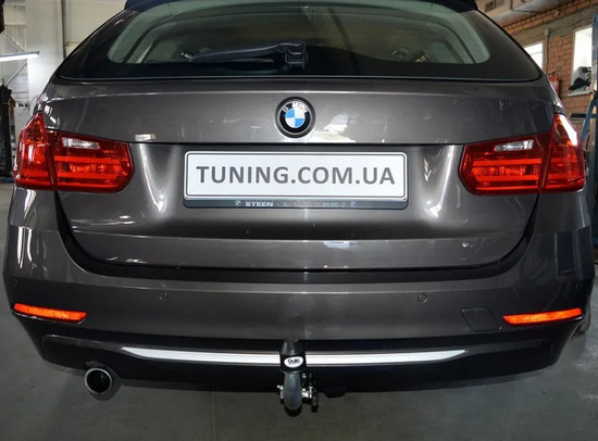 Фаркоп Galia оцинкованный для BMW 3-серия F34 Gran Turismo хэтчбек 2013-2020. Быстросъемный крюк. Артикул B021C