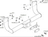 Фаркоп Westfalia для Ford Transit шасси 2014-2022. Фланцевое крепление. Артикул 307612600001