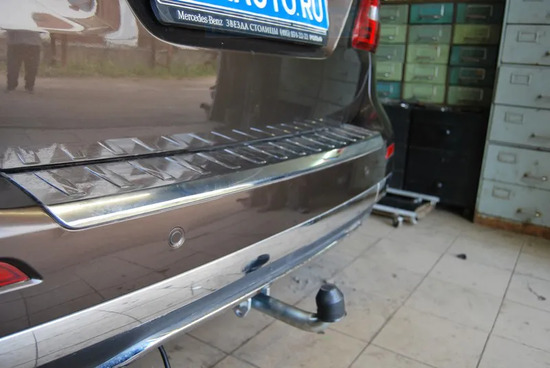 Фаркоп Galia оцинкованный для Mercedes-Benz GL-Класс X164 2005-2012. Артикул M115A
