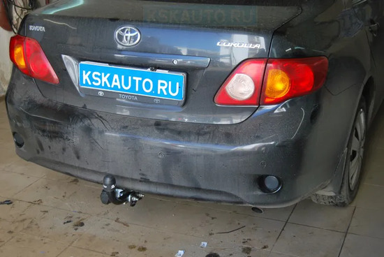 Фаркоп Лидер-Плюс для Toyota Corolla E180/E170 седан 2013-2019. Артикул T117-A