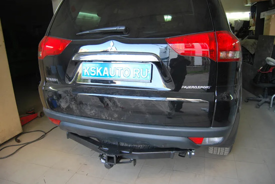 Фаркоп Imiola для Mitsubishi Pajero Sport II 2008-2016. Быстросъемный крюк. Артикул Y.031