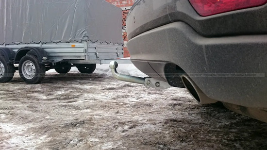 Фаркоп Galia оцинкованный для Jeep Grand Cherokee WK2 2010-2014. Артикул J010A