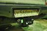 Фаркоп Лидер-Плюс для Toyota Hilux VII Double Cab N2 с подножкой 2008-2015. Фланцевое крепление. Артикул T114-F