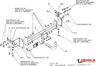 Фаркоп Imiola для Jeep Cherokee KL 2014-2022. Артикул J.071