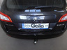 Фаркоп Galia оцинкованный для Peugeot 508 универсал 2011-2022. Быстросъемный крюк. Артикул P044C