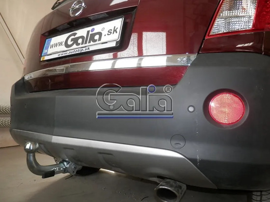 Фаркоп Galia оцинкованный для Chevrolet Captiva I 2-й рестайлинг (для авто без запаски снизу) 2013-2016. Артикул O065C
