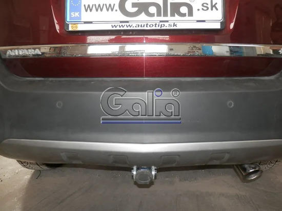 Фаркоп Galia оцинкованный для Chevrolet Captiva I 2-й рестайлинг (для авто без запаски снизу) 2013-2016. Артикул O065C