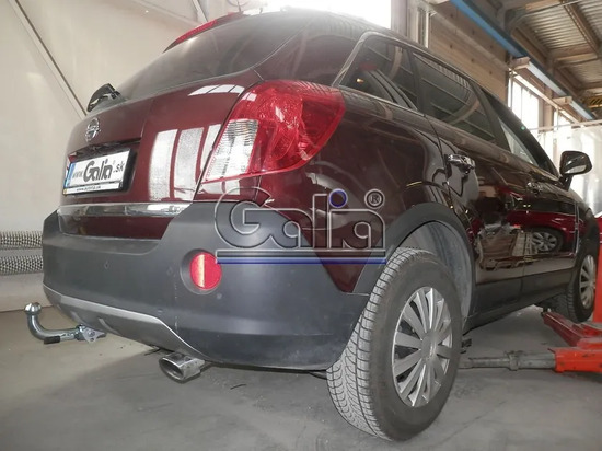 Фаркоп Galia оцинкованный для Chevrolet Captiva I 2-й рестайлинг (для авто без запаски снизу) 2013-2016. Артикул O065C