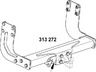 Фаркоп Westfalia для Mercedes-Benz Sprinter W906 2006-2018 (Европа) фургон без ступеньки (4,6-5 т, колесная база 4325 мм). Артикул 313273600001